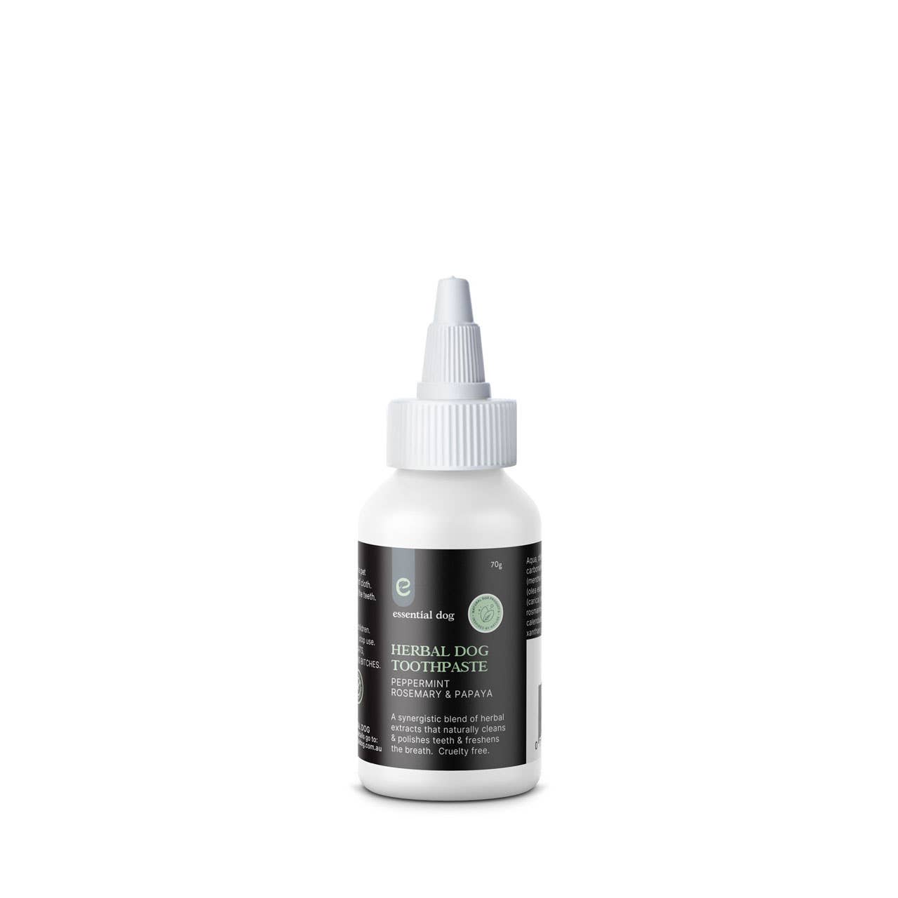 Dog Herbal Toothpaste (Peppermint) 70g - Peppermint, Papaya & Rosemary