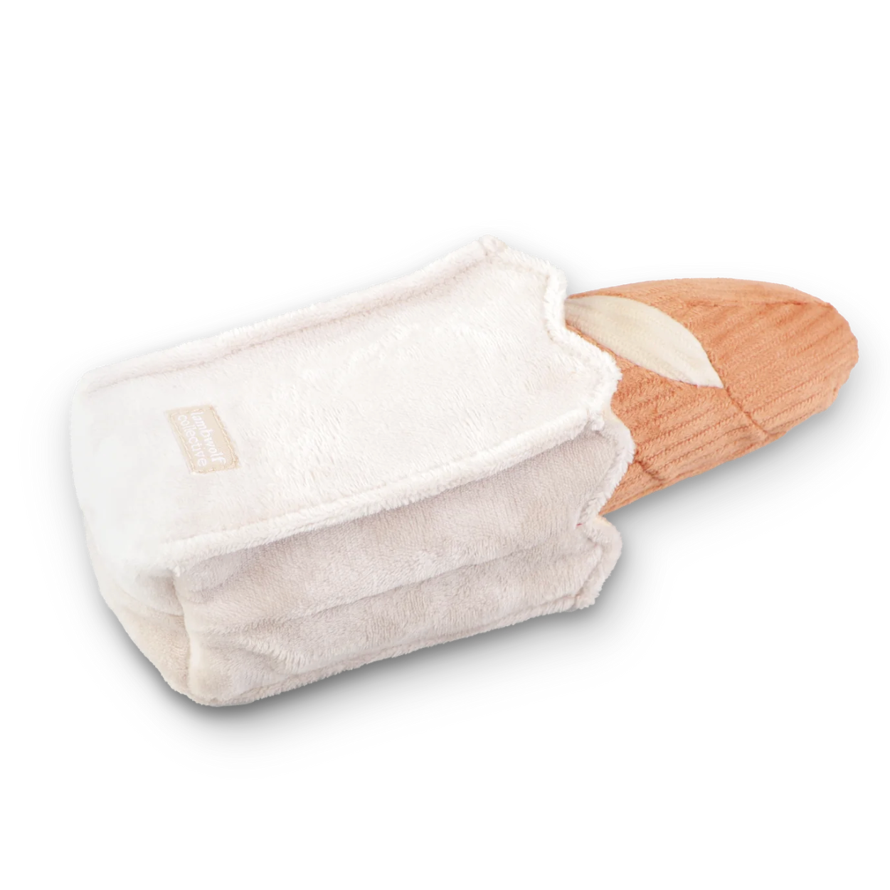 Mini Baguette - Crinkly Paper Bag + Squeaky