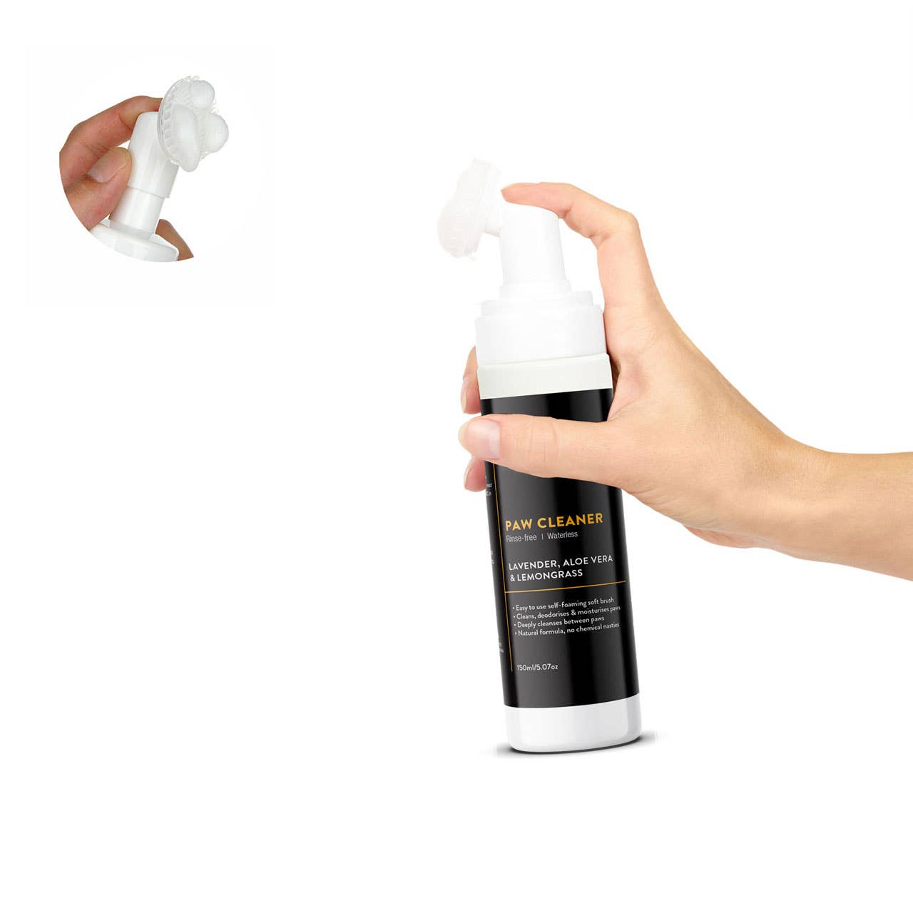Sensitive Dog Paw (No Rinse) Shampoo 150ml - Lavender & Lemongrass