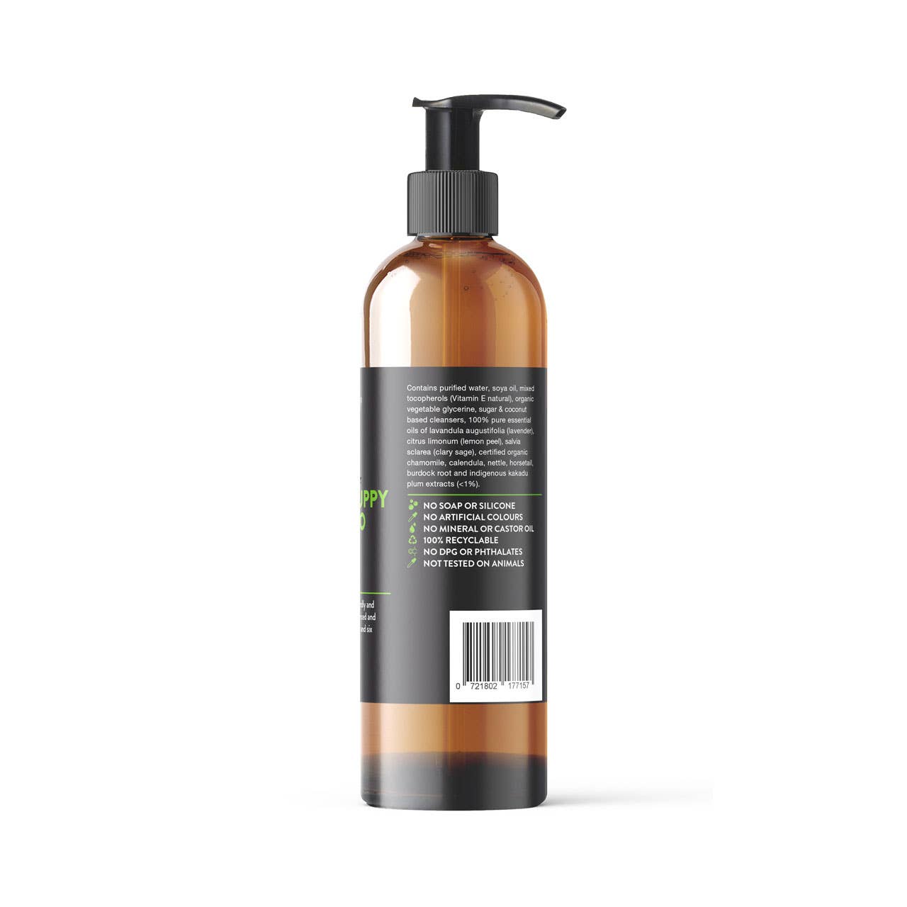 Sensitive Dog Shampoo (Lavender) 500ml - Lavender, Lemon & Sage