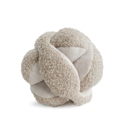 MONTI in Oat - Crinkly + Squeaky Snuffle Ball