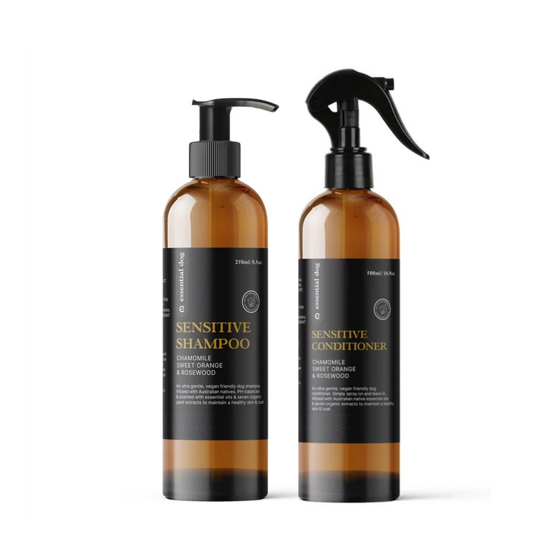 Sensitive Dog Shampoo & Conditioner 250ml - Chamomile & Rosewood