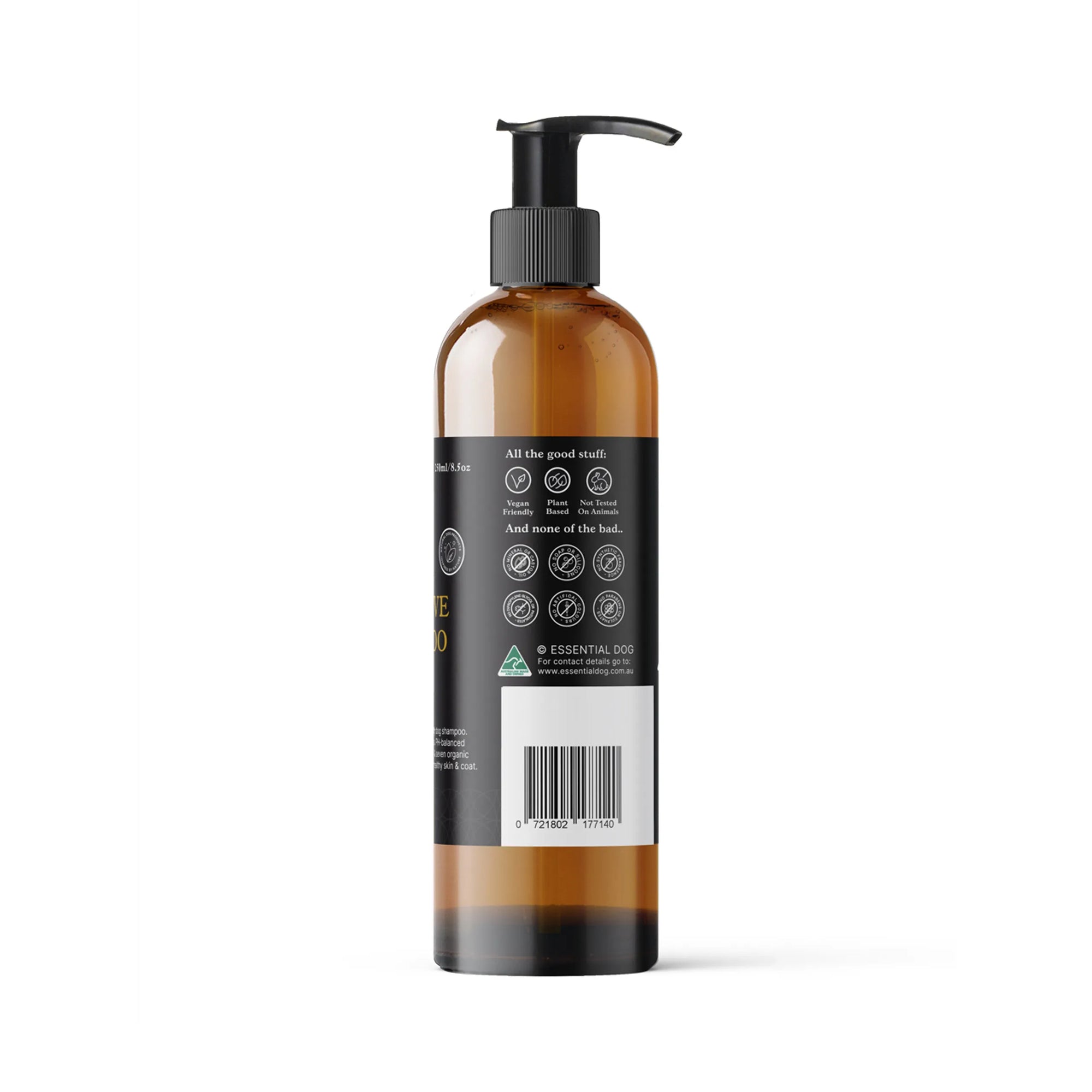 Sensitive Dog Shampoo (Chamomile) 250ml - Chamomile, Sweet Orange & Rosewood