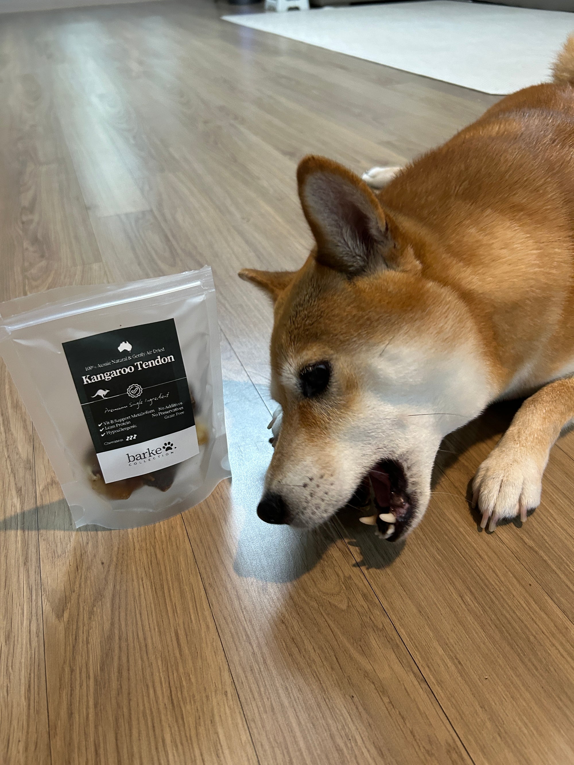 Premium Kangaroo Tendon 60g  <br> Chew Level 3 (Medium)
