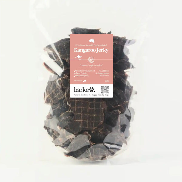 Premium Kangaroo Jerky 150g  <br> Chew Level 2 (Moderate)