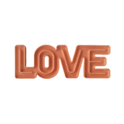 LOVE Lick Mat in Brick