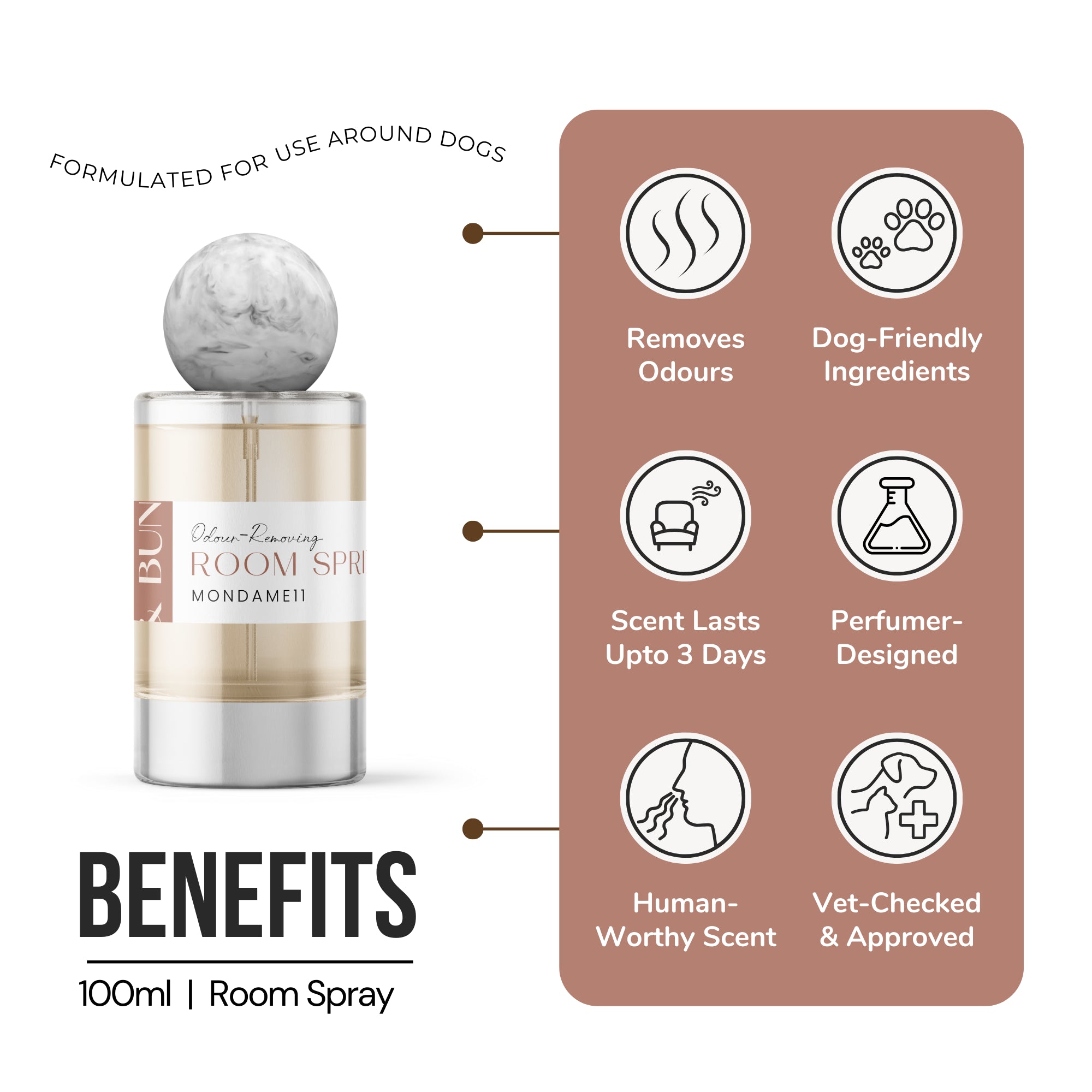 Mondame11 Room Spray - Vanilla, Fruit & Floral