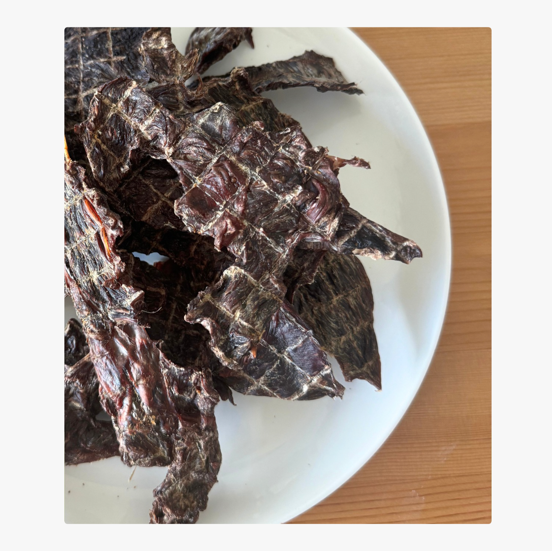 Premium Kangaroo Jerky 80g  <br> Chew Level 2 (Moderate)