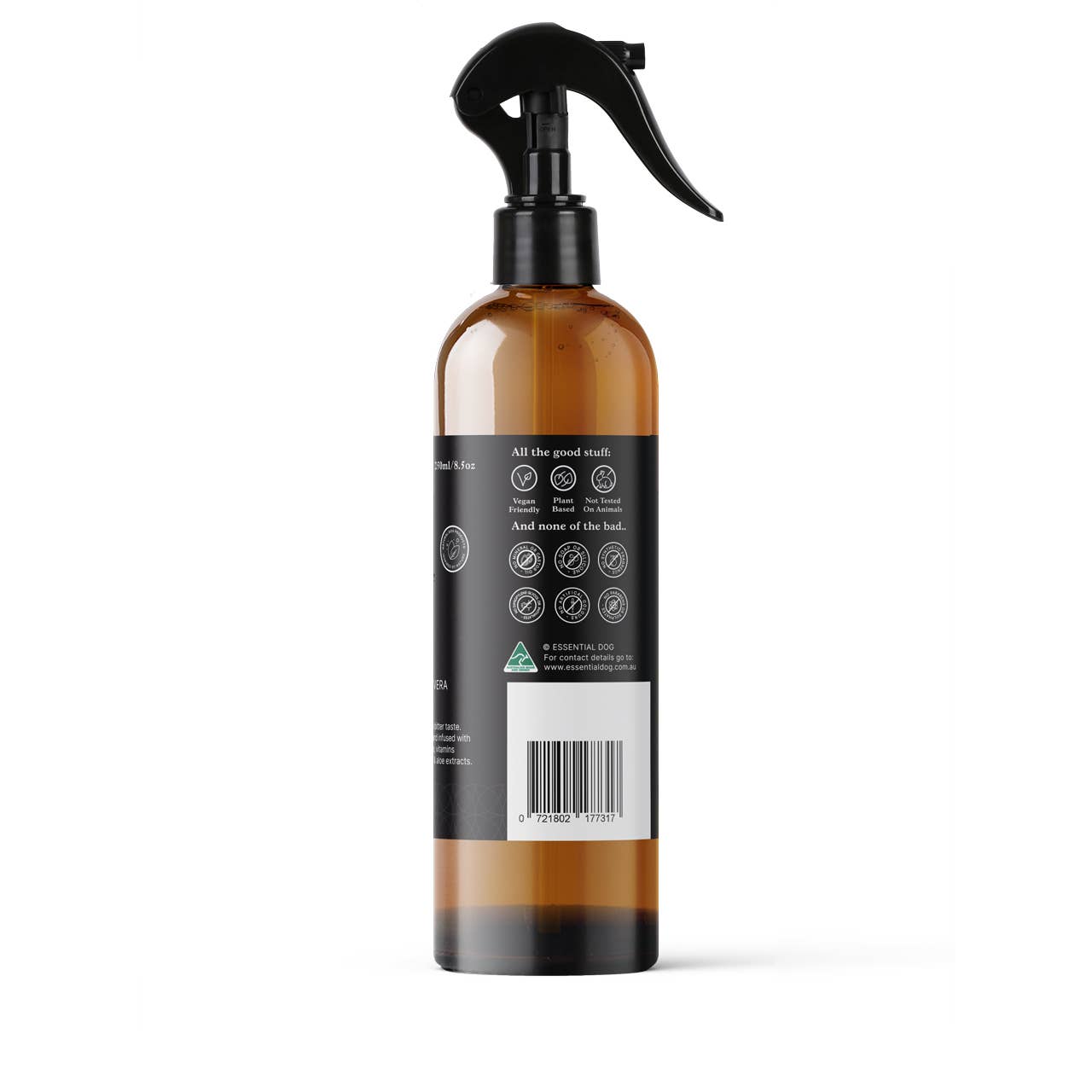 Sensitive Dog Shampoo, Conditioner (No Rinse) Spray 250ml x2 & Dermal Scratch Spray