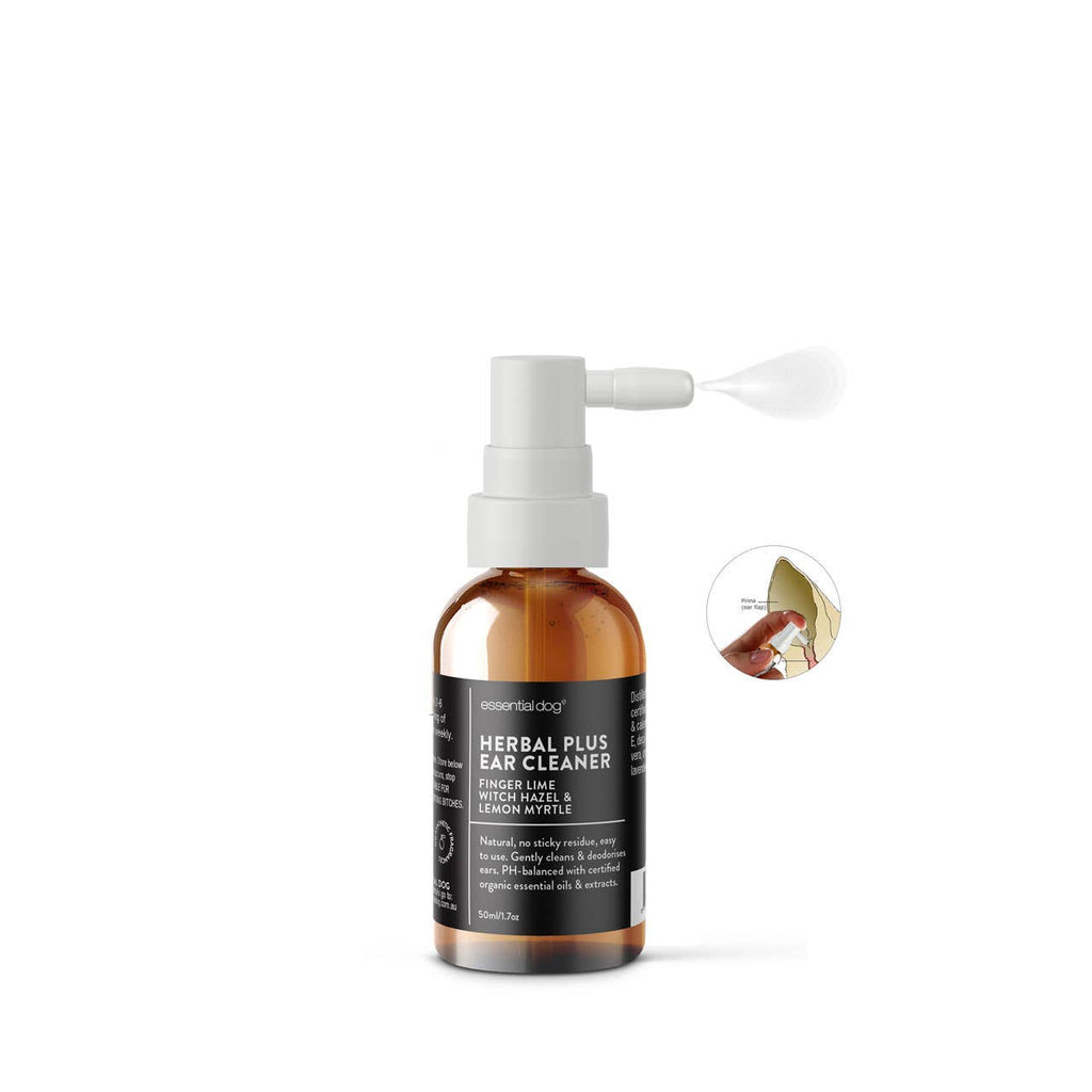 Herbal Dog Ear Cleaner 50ml - Finger Lime & Lemon Myrtle
