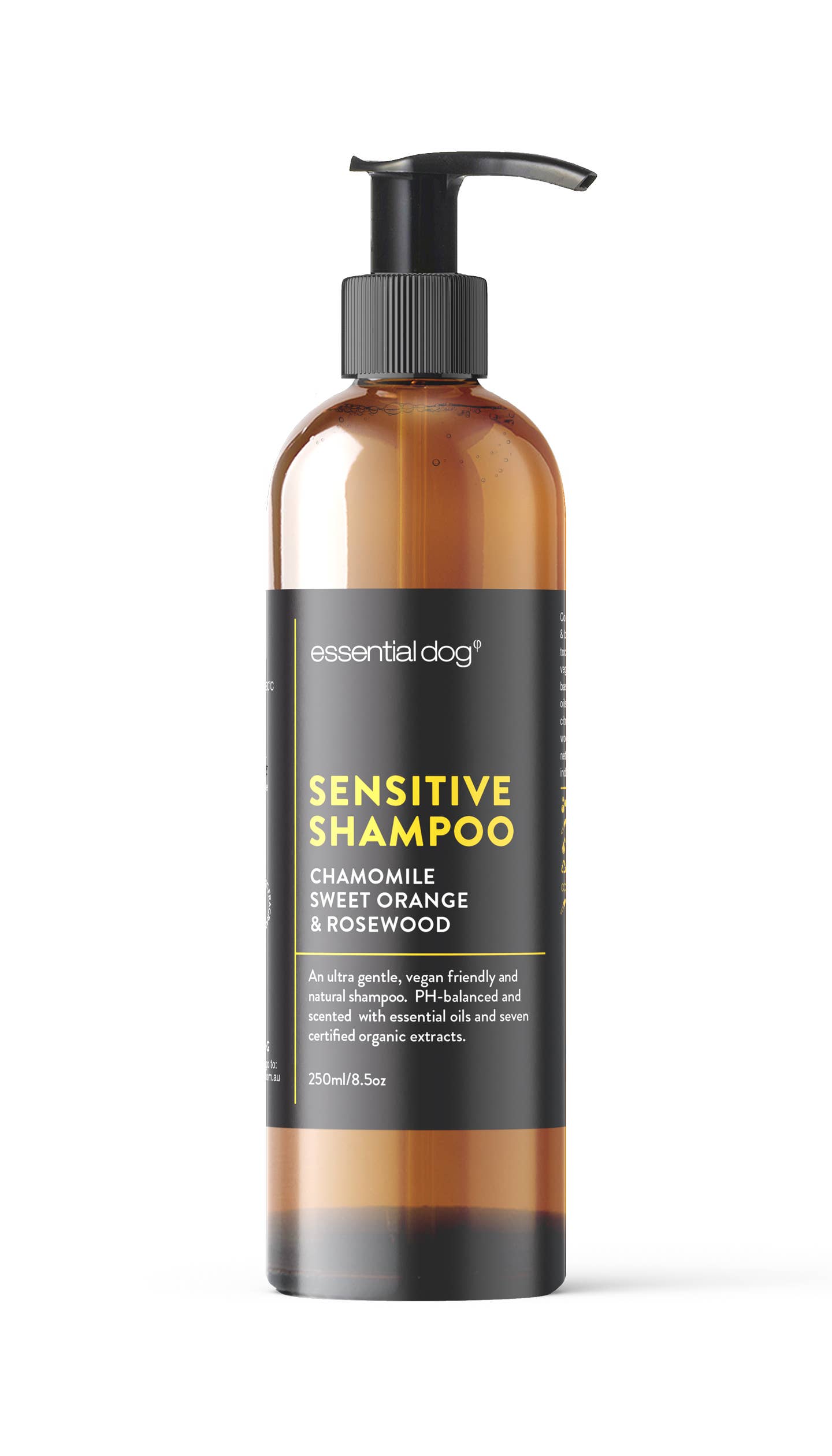 Sensitive Dog Shampoo, Conditioner (No Rinse) Spray 250ml x2 & Deodoriser